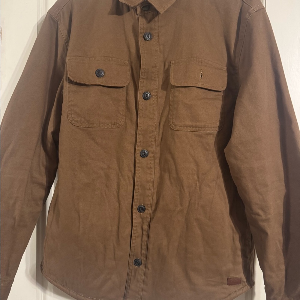 Jachs Tan Shirt Jacket for Men